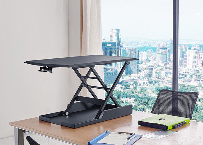 Sturdy Structure Modern Office Furniture Desk , Vertical Sit And Stand Desk