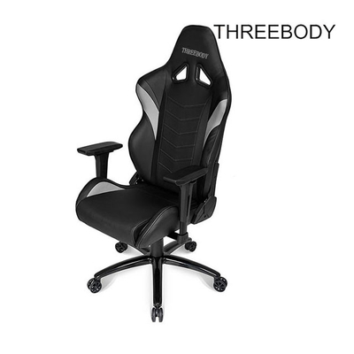 Executive Office Leather Gaming Chair 360 Degree Swivel Wheel Sturdy Metal Frame